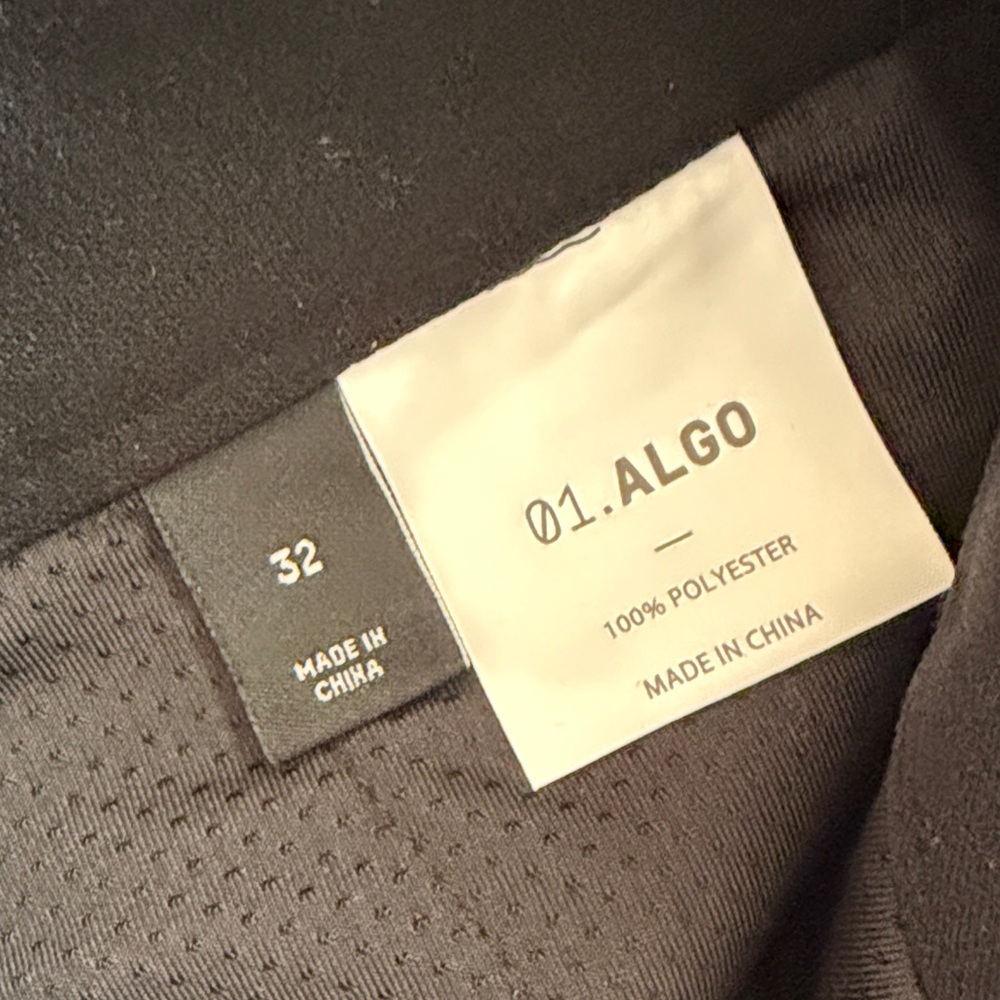 01.Algo 32x32 WarpTech Commuter Slim Fit Hybrid Trouser Pant - Picture 5 of 6